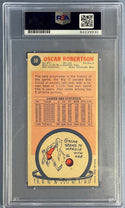 Oscar Robertson 1969-70 Topps Autographed Card (PSA)