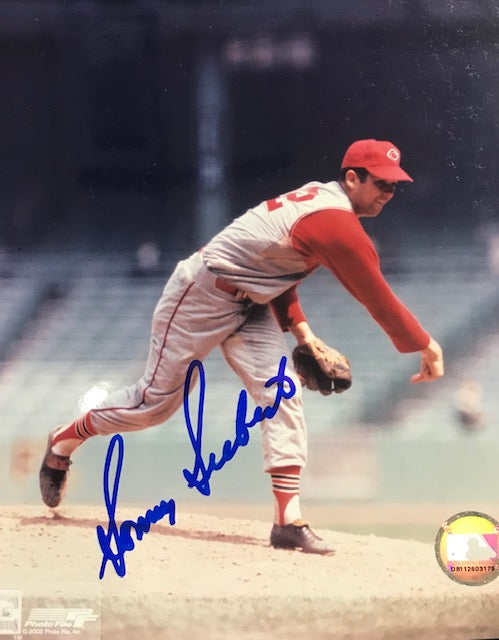 Sonny Siebert Autographed 8x10 Baseball Photo