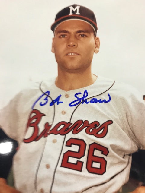 Bob Shaw Autographed 8x10 Baseball Photo