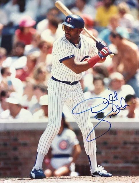 Dwight Smith Autographed 8x10 Baseball Photo