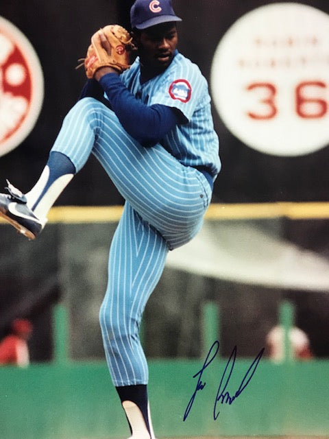 Lee Smith Autographed 8x10 Baseball Photo
