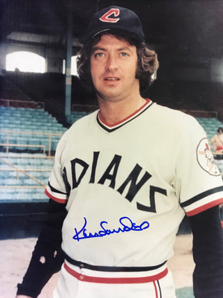 Ken Sanders Autographed 8x10 Baseball Photo