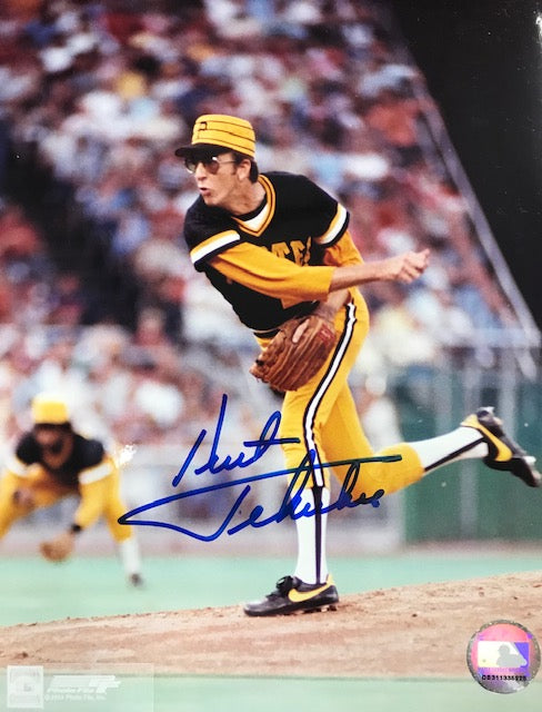 Kent Tekulve Autographed 8x10 Baseball Photo