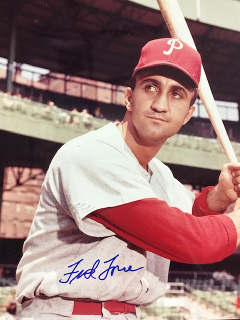 Frank Torre Autographed 8x10 Baseball Photo