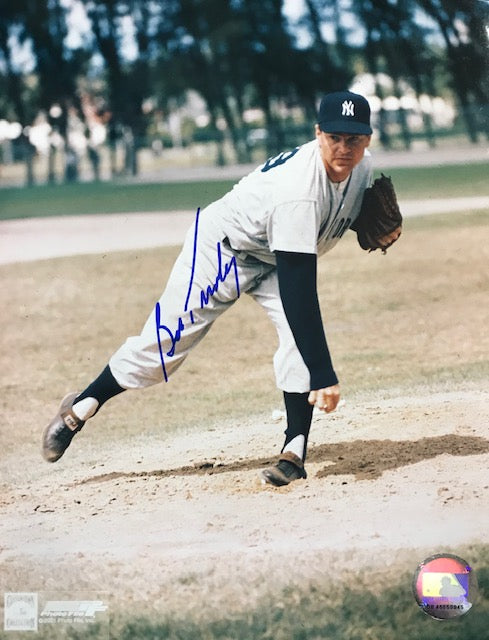 Bob Turley Autographed 8x10 Baseball Photo