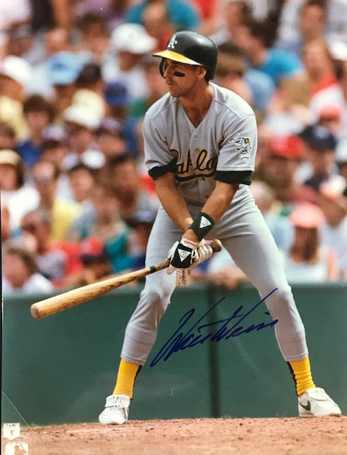 Walt Weiss Autographed 8x10 Baseball Photo