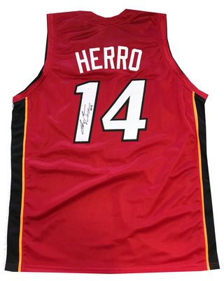 GIVING AN AUTOGRAPHED JERSEYS AS A BIRTHDAY GIFT  Tyler Herro Miami Heat Autographed  jersey 