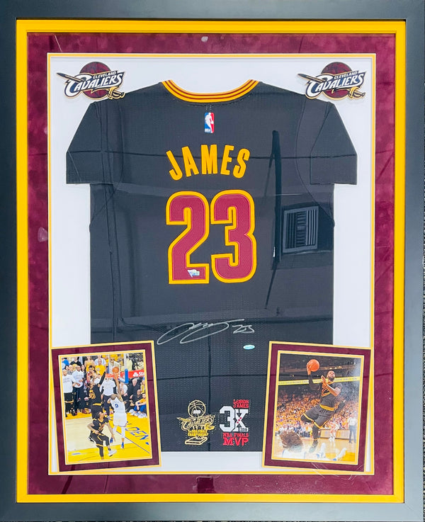 LeBron James Rookie Signed Cleveland Cavaliers Jersey UDA Upper Deck COA