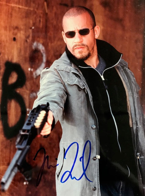 Vin Diesel Autographed 8x10 Celebrity Photo