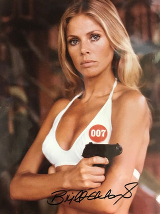 Britt Ekland Autographed 8x10 Celebrity Photo