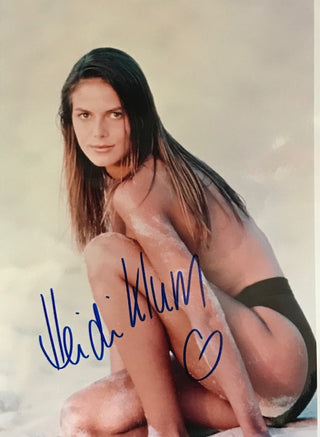 Heidi Klum Autographed 8x10 Celebrity Photo