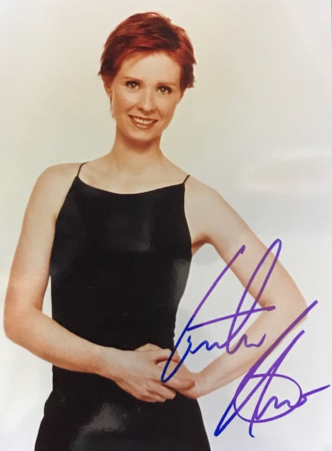 Cynthia Nixon Autographed 8x10 Celebrity Photo