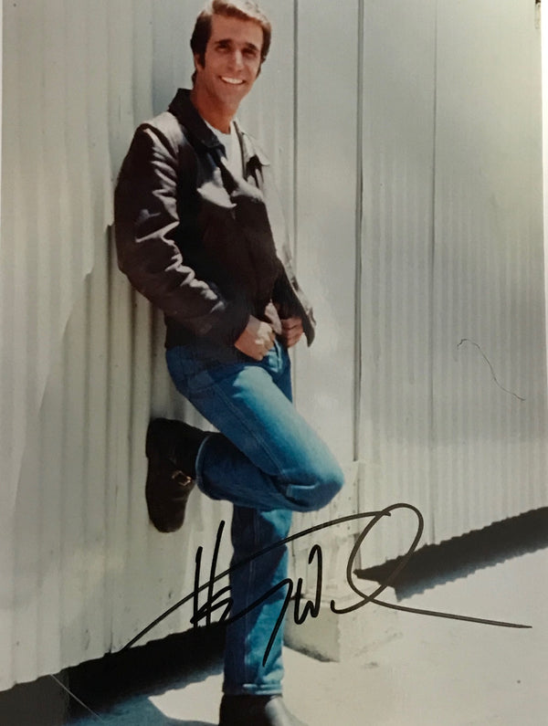 Henry Winkler Autographed 8x10 Celebrity Photo