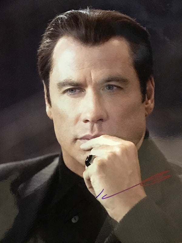 John Travolta Autographed 8x10 Celebrity Photo