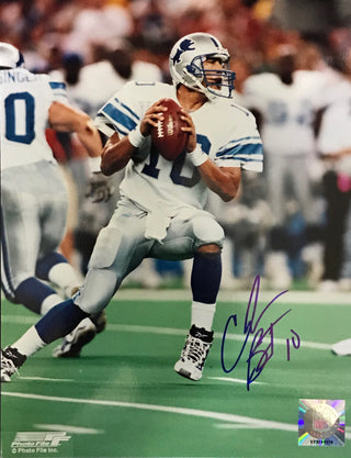 Charlie Batch Autographed 8x10 Football Photo