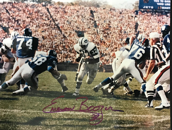 Emerson Boozer Autographed 8x10 Football Photo