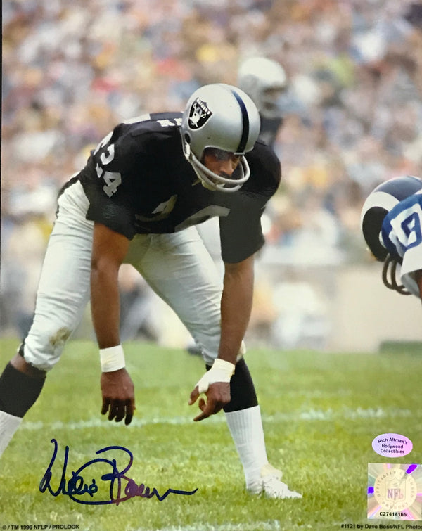 Willie Brown Autographed 8x10 Football Photo