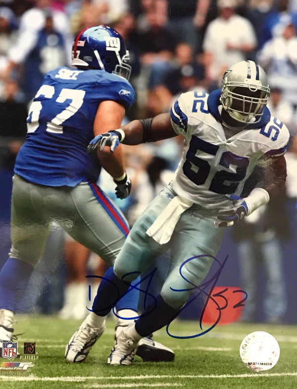 Dexter Coakley Autographed 8x10 Football Photo