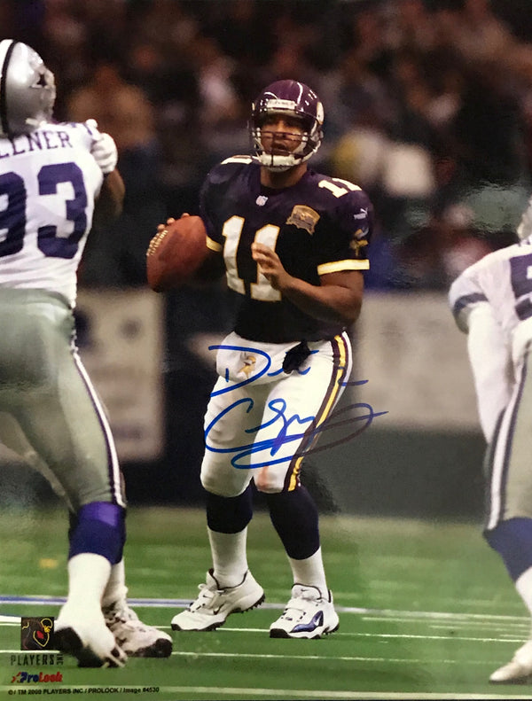 Daunte Culpepper Autographed 8x10 Football Photo