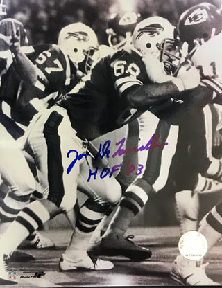 Joe DeLamielleure Autographed 8x10 Football Photo