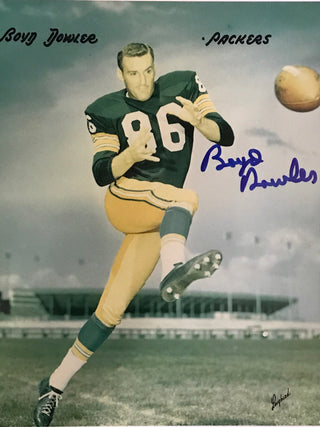 Boyd Dowler Autographed 8x10 Football Photo