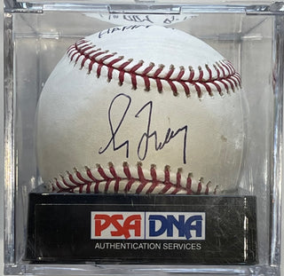 Greg Maddux Autographed Official Major League Baseball PSA 9