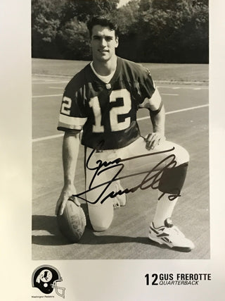 Gus Frerotte Autographed 8x10 Football Photo