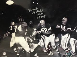 Frank Gatski Autographed 8x10 Football Photo