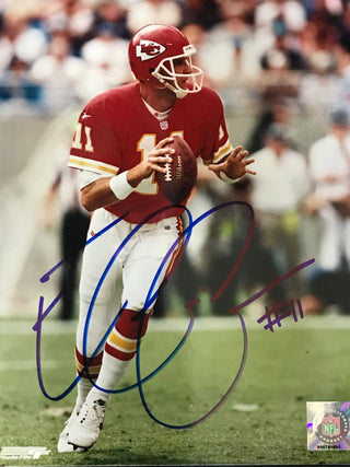 Elvis Grbac Autographed 8x10 Football Photo