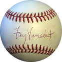 Fay Vincent Autographed Baseball (JSA)