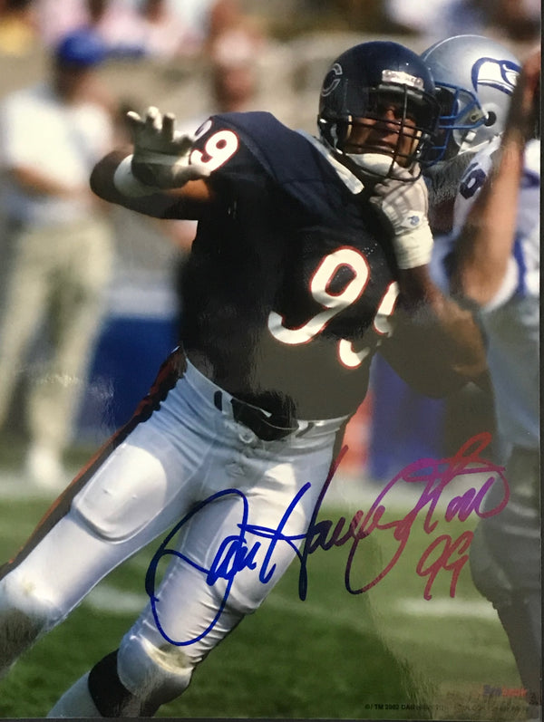 Dan Hampton Autographed 8x10 Football Photo