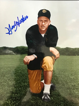 Norb Hecker Autographed 8x10 Football Photo