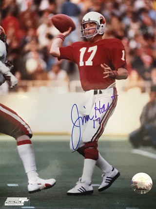 Jim Hart Autographed 8x10 Football Photo