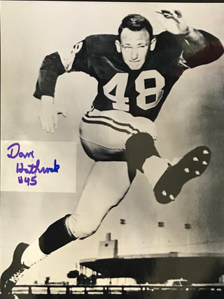 Dave Hathcock Autographed 8x10 Football Photo