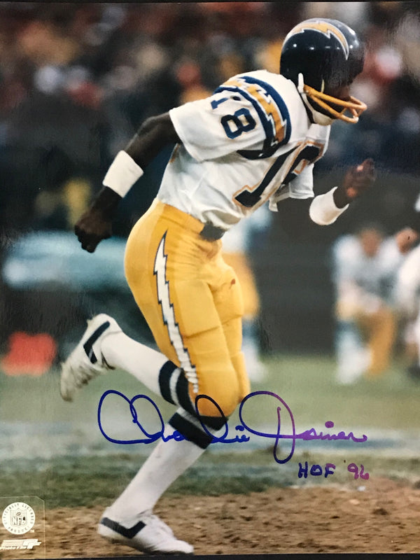 Charlie Joiner Autographed 8x10 Football Photo