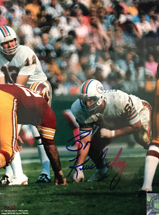 Bob Kuechenburg Autographed 8x10 Football Photo