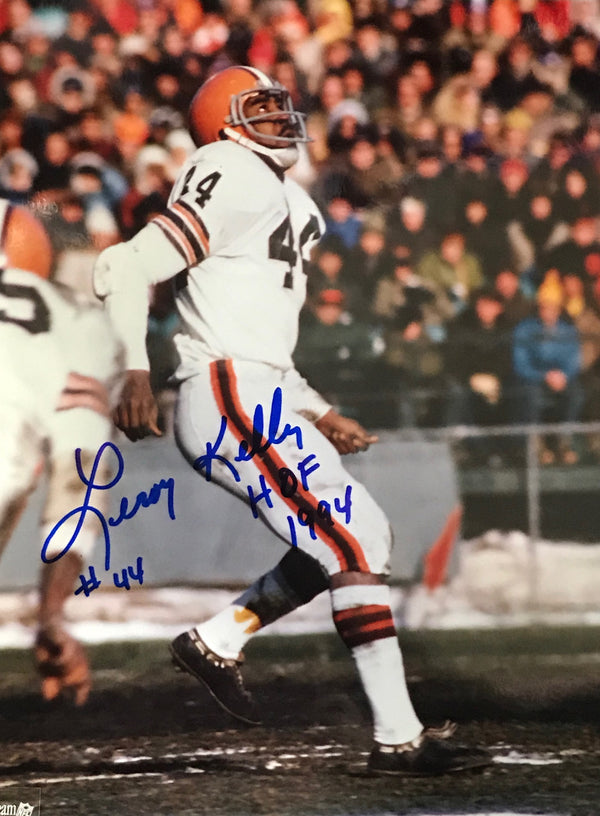 Leroy Kelly Autographed 8x10 Football Photo