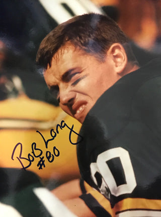 Bob Long Autographed 8x10 Football Photo