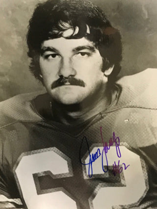 Jim Langer Autographed 8x10 Football Photo