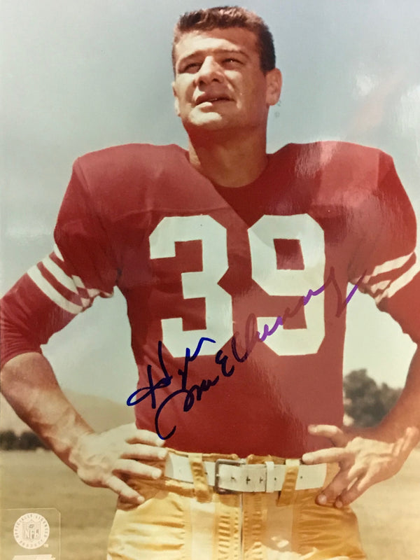 Hugh McElhenny Autographed 8x10 Football Photo