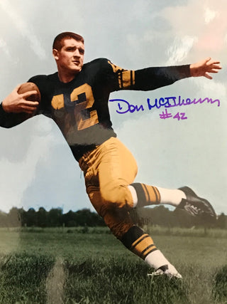 Don McIlhenny Autographed 8x10 Football Photo