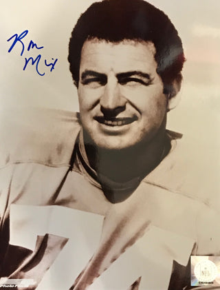 Ron Mix Autographed 8x10 Football Photo