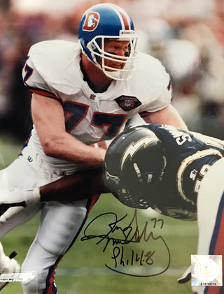 Karl Mecklenburg Autographed 8x10 Football Photo