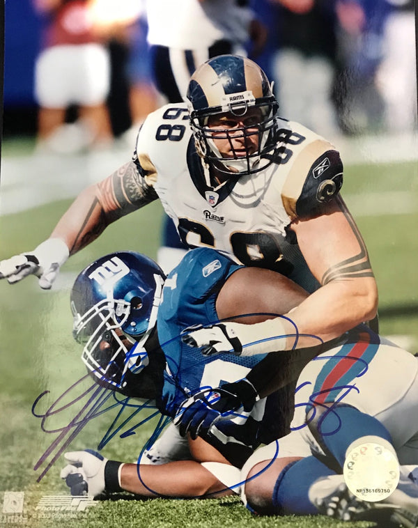 Kyle Turley Autographed 8x10 Football Photo