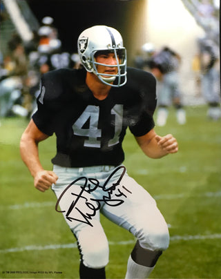 Phil Villapiano Autographed 8x10 Football Photo