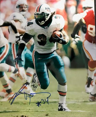 Ricky Williams Autographed 8x10 Football Photo