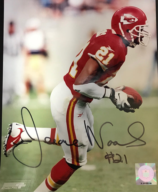 Jerome Woods Autographed 8x10 Football Photo