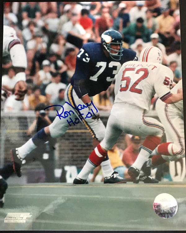 Ron Yary Autographed 8x10 Football Photo