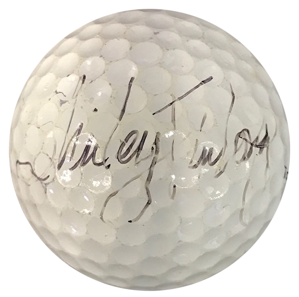 Shirley Furlong Autographed Titleist 3 Golf Ball