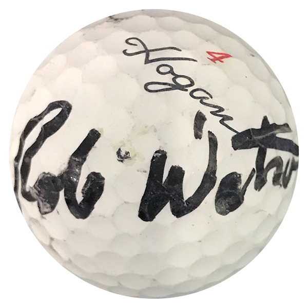 Robert Watson Autographed Hogan 4 Golf Ball